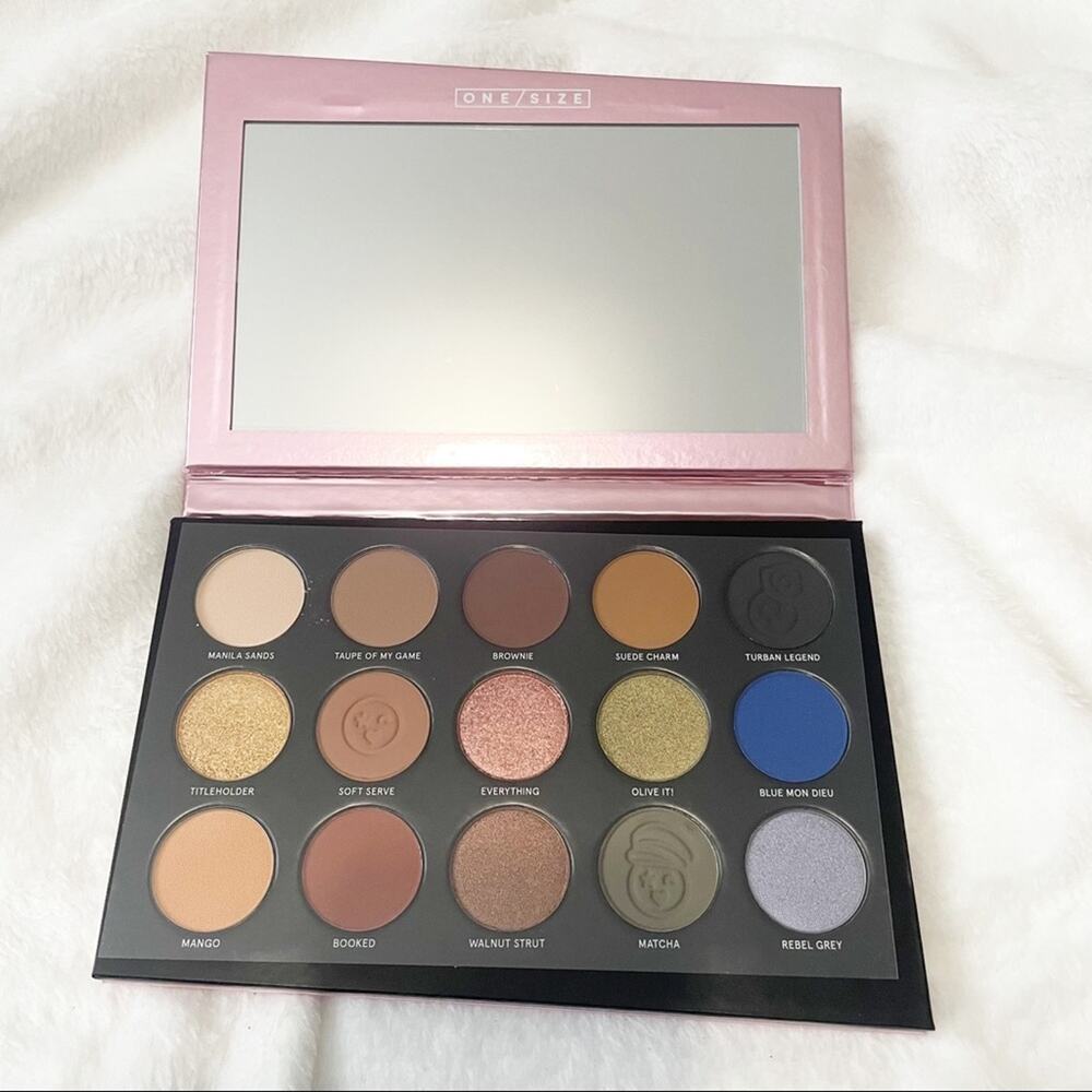 Patrick Starr visionary eyeshadow palette pigmented mattes shimmers